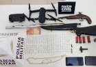 OPERAÇÃO CONJUNTA ENTRE POLÍCIAS MILITAR E CIVIL APREENDEM DROGAS E ARMAS EM SÃO PEDRO DO SUAÇUÍ