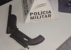 MILITARES DE SANTA MARIA DO SUAÇUÍ APRRENDE ARMA DE FOGO DURANTE OPERAÇÃO