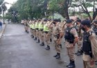 Militares do Batalhão Metrópole participam de instrução no 65º Batalhão para reforço nas eleições