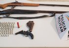 Polícia Militar apreende três armas de fogo que poderiam ser usadas em feminicídio em Senhora do Porto