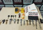 MILITARES DE GUANHÃES RECUPERAM PRODUTOS DE FURTO