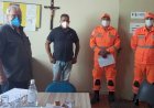 Prefeito de Materlândia se reúne com o  comando do  7º Pelotão do Corpo de Bombeiros de São João Evangelista
