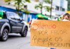 Manifestantes fazem buzinaço em frente a hospital no Paraná, e profissionais de saúde reagem: 'Respeite os pacientes'