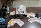 PM prende suspeitos de assaltar mercearia e ameaçar vítimas de morte em Timóteo.