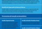 Auxílio Brasil vai reunir seis benefícios sociais