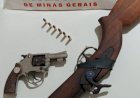 Homem é preso em Materlândia por posse ilegal de arma e pressão psicológica contra a mulher