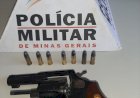 PM de Materlândia prende homem por porte ilegal de arma durante Operação da Semana do Trânsito