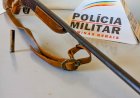 Homem  é preso na zona rural da cidade de Coluna por porte ilegal de arma de fogo