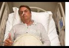 Bolsonaro posta foto após internação em São Paulo por obstrução intestinal