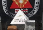 Militares do 3⁰ BPM de Diamantina, localiza e apreendem grande quantidade de entorpecente