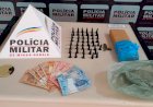 Polícia Militar apreende drogas em Guanhães