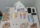 Operação Militar resulta em prisão de traficante, apreensão de menor e de drogas em Santa Efigênia de Minas.