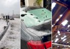 Chuva de granizo afetou mais de 40 cidades em Minas, em ‘cenário atípico’