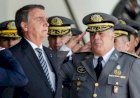 Bolsonaro deixa o Alvorada para participar de evento de promoção de generais