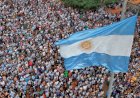 Vitória da Argentina liberta grito de 'vamos ser campeões' em Buenos Aires