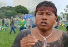 PF confirma a prisão de cidadão indígena, pivô das manifestações