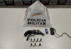 Presos em Guanhães dois hmens por porte ilegal de arma de fogo e um fugitivo da justiça