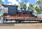RÉPLICA DA LOCOMOTIVA ESTÁ CHEGANDO HOJE EM DIAMANTINA!