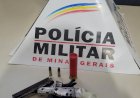 POLÍCIA MILITAR DE PEÇANHA PRENDE IRMÃOS POR PORTE ILEGAL DE ARMA DE FOGO