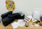 Homem é preso por tráfico de drogas após bater em viatura da PF