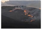 TRABALHOS CONTINUAM Combate a incêndio na Serra da Calçada, na Grande BH, já dura mais de 24 horas