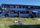 Gestante que estava em ônibus que tombou e matou 11 em MG faz parto de emergência e tem braço amputado