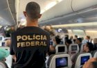 PF prende em Confins dois foragidos da Justiça deportados dos Estados Unidos