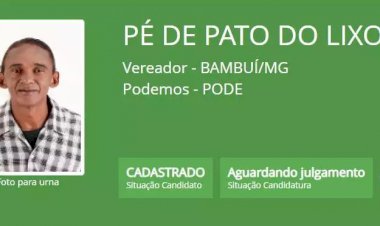 Ferreira do Suvacão e Capitã Cloroquina: veja nomes bizarros dessas eleições