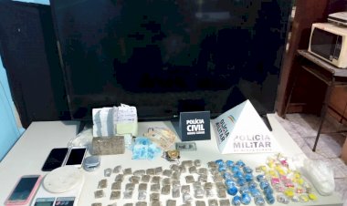 Operação conjunta resulta na apreensão de grande quantidade de drogas em Gonzaga