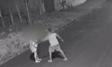 Candidato a vereador de Sarzedo é flagrado agredindo a namorada na rua