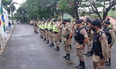 Militares do Batalhão Metrópole participam de instrução no 65º Batalhão para reforço nas eleições