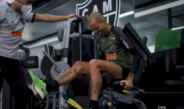 Galo: Diego Tardelli é liberado pelo DM para voltar aos trabalhos em campo