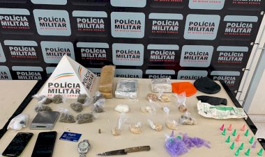 65° BATALHÃO DA PMMG NÃO DÁ  TRÉGUAS PARA O TRÁFICO EM SUA ÁREA DE ABRANGÊNCIA.