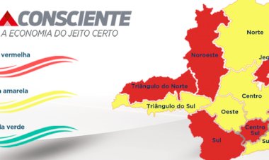 Por indicação do Estado, Microrregional de Guanhães permanece na ONDA VERMELHA do Minas Consciente