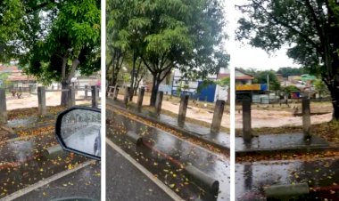 Bombeiros retomam buscas por homem que teria pulado no córrego Ressaca