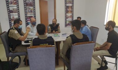 COMANDANTE DO 65° BPM VISITA A CIDADE DE SÃO SEBASTIÃO DO MARANHÃO