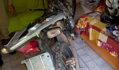 Polícia Militar de Senhora do Porto recupera moto furtada em posto de gasolina da cidade.