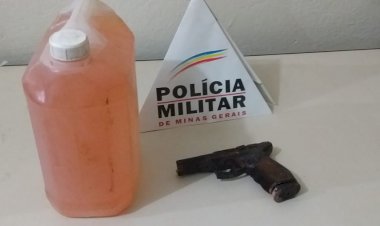 Posto de Combustível é assaltado em Materlândia e suspeitos são presos após se acidentarem em perseguição policial