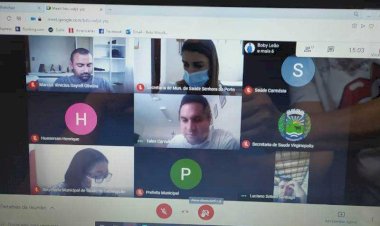 Em maratona de reuniões online, microrregional de Saúde define instalação de base de UTI
