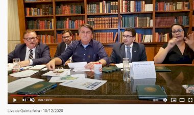 YouTube derruba mais 4 vídeos de Bolsonaro por desinformação sobre a Covid, mas não suspende conta