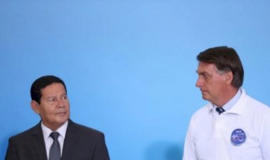 Hamilton Mourão diz que não será vice de Bolsonaro nas eleições de 2022.