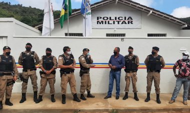 Inaugurado em Paulistas MG a nova sede do  3º GPM - Grupamento da Polícia Militar