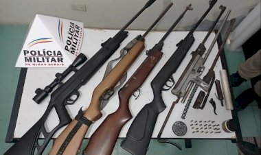 Homem é preso com armas e munições em Timóteo