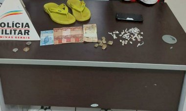 Operação da PM de Coroaci apreende grande quantidade de drogas na cidade