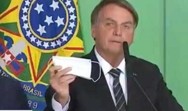 Bolsonaro diz que Saúde desobrigará uso de máscara a vacinados e quem teve Covid