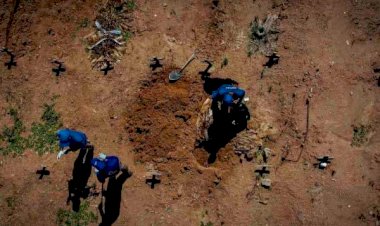 Média diária de mortes por Covid no Brasil volta a ultrapassar 1,9 mil