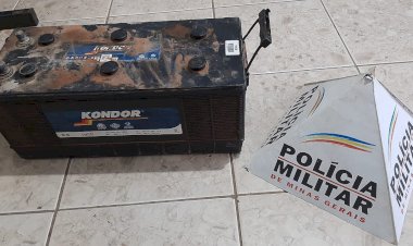 PM de Sabinópolis prende autor de vários furtos na cidade e recupera produtos