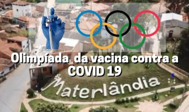 Materlândia realiza a Materlândia realiza a Olimpíada da Vacinação contra a COVID 19, para marcar o encerramento da vacinação da primeira dose na cidade.