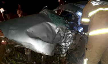 Acidente grave deixou  vítima fatal na estrada entre Guanhães e São João Evangelista neste domingo(01)