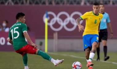 Futebol masculino: Brasil sofre mas passa pelo México e está na final olímpica